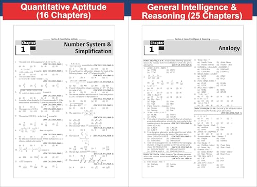 Disha 33 Topic-wise SSC CGL Tier I Previous Year Solved Papers (2010 - 2025) with 5 sets of Sep 2025 2nd Edition | Combined Graduate Level | PYQs Question Bank - Image 6