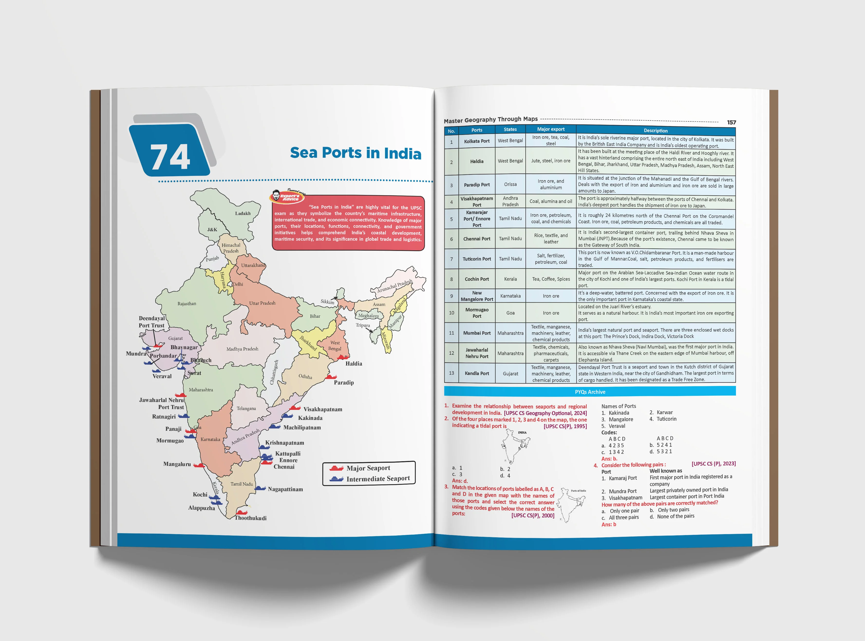 Disha Combo (2 Books) Master Geography through Maps with Environment & Ecology Simplified for UPSC & State PSC Civil Services Prelim & Main Exams | 4 color | PYQs, Infographics, Charts & Tables - Image 5