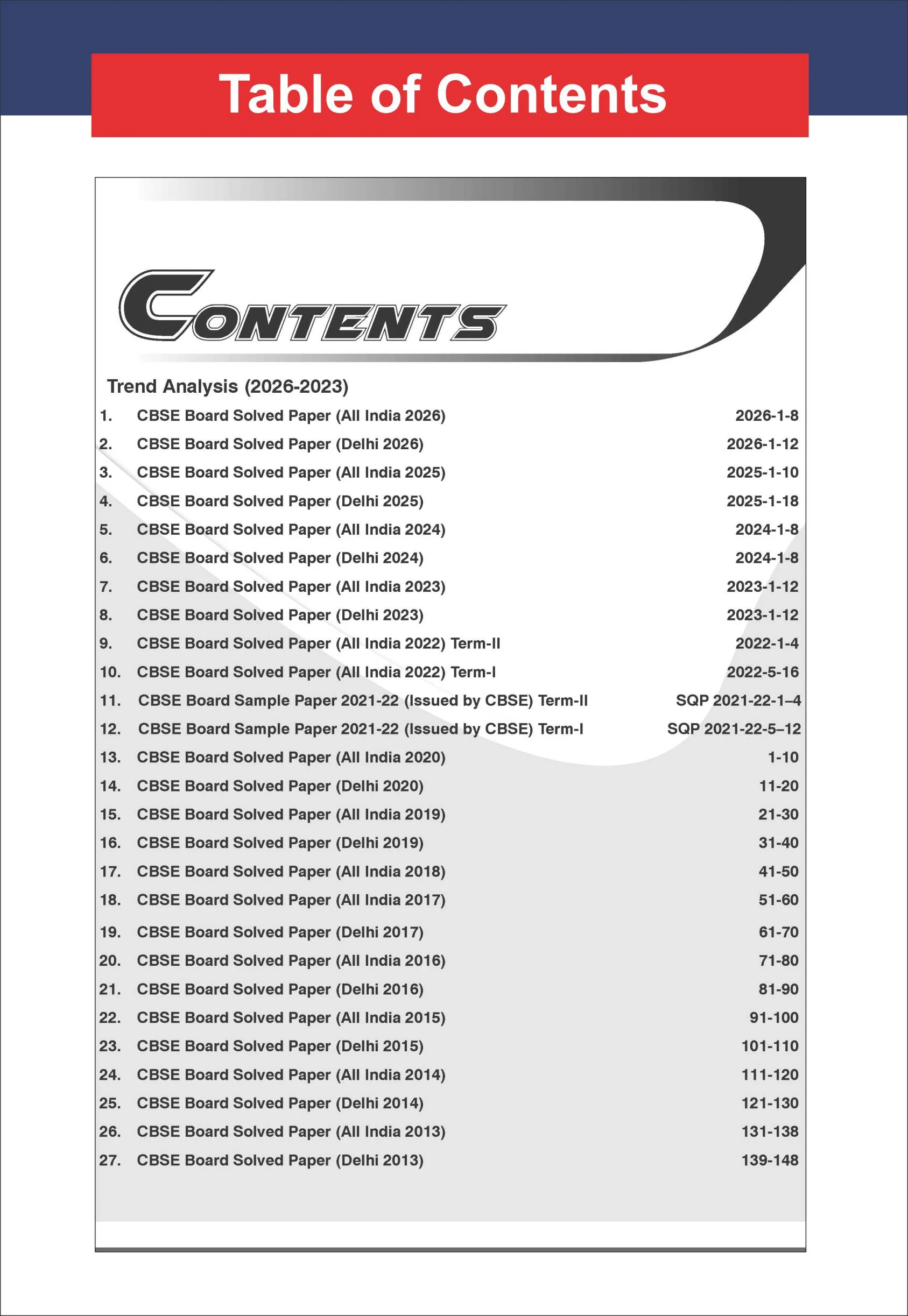 Disha Combo (4 Books) 14 Years CBSE Class 12 Solved Physics, Chemistry, Biology & English Core Previous Year-wise Question Papers (2013 - 2026) 5th Edn | PYQs 2027 | CBSE Question Bank Class XII - Image 2