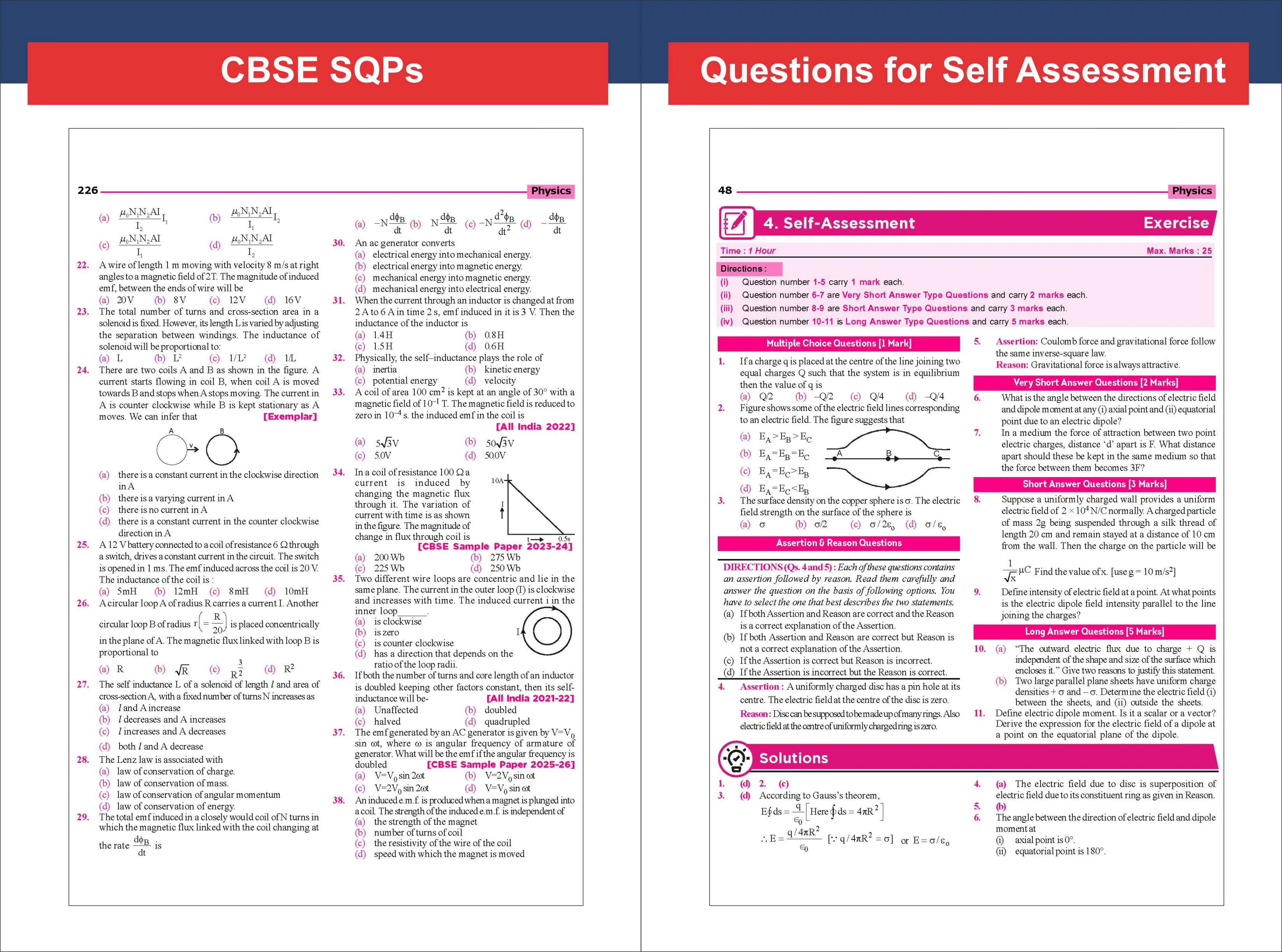 Combo (4 Books) WINR Series CBSE 2026-27 Class 12 Physics, Chemistry, Mathematics & English Core Chapter-wise Objective & Subjective Question Bank with FREE Flash Cards | For 2027 Exam | Fully Solved - Image 9