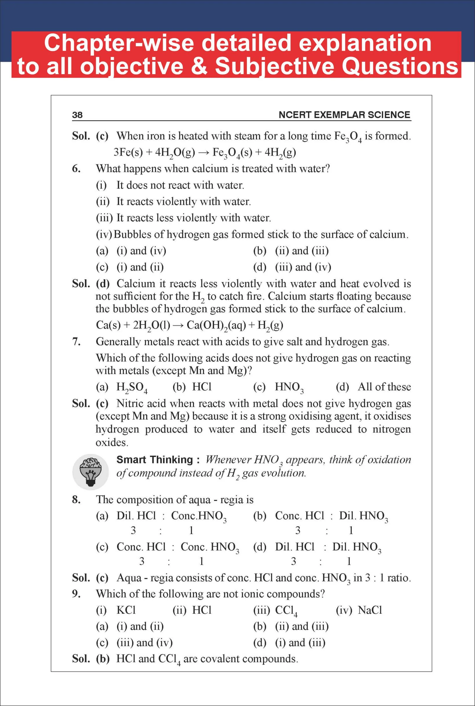 Disha TopperX NCERT Class 10 Science Exemplar Solutions Book for Board Exam 2027 - Image 6