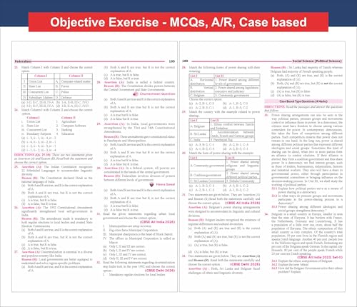 Disha WINR Series CBSE 2026-27 Class 10 Social Science Chapter-wise Objective & Subjective Question Bank | One-shot solution for 2027 Exam | NCERT, Exemplar, SQP, Competency & PYQs | Fully Solved - Image 8